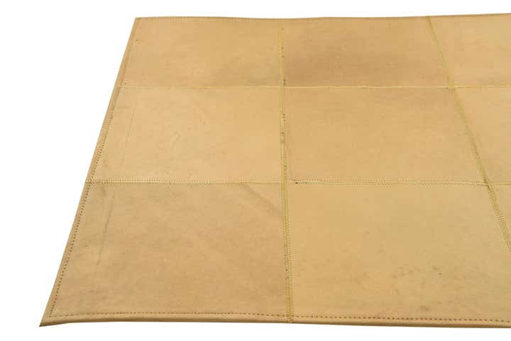 2' 1 x 3' 1 Cowhide Leather Rug
