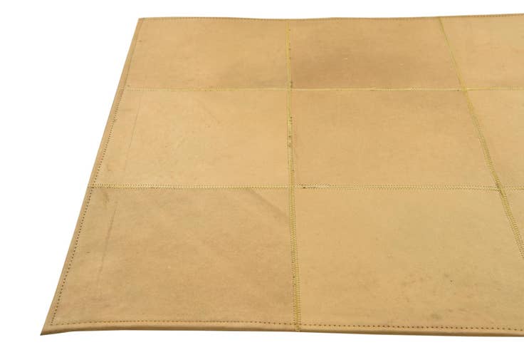 Detail image of 2' 1 x 3' 1 Cowhide Leather Rug