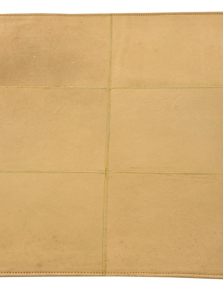 Detail image of 2' 1 x 3' 1 Cowhide Leather Rug