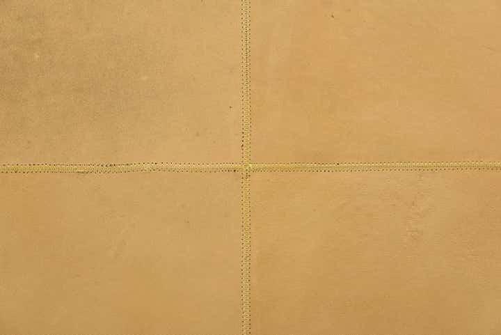 2' 1 x 3' 1 Cowhide Leather Rug