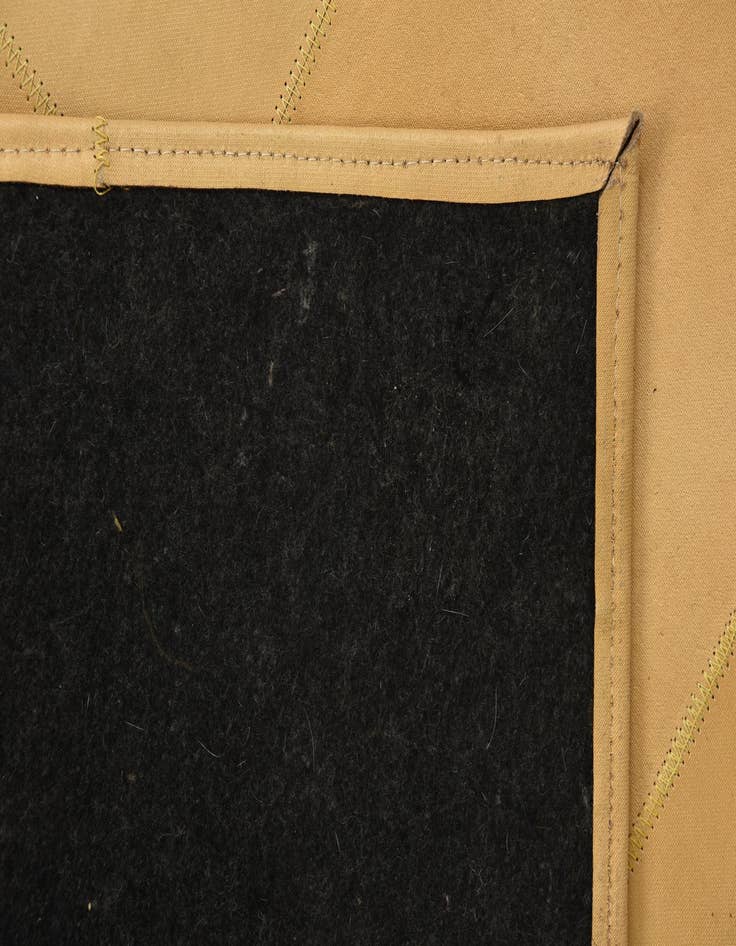 Detail image of 2' 1 x 3' 1 Cowhide Leather Rug