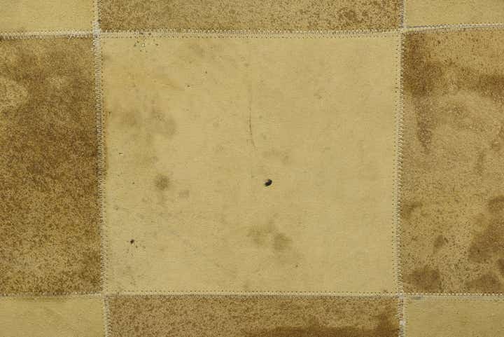 2' 1 x 3' 1 Cowhide Leather Rug