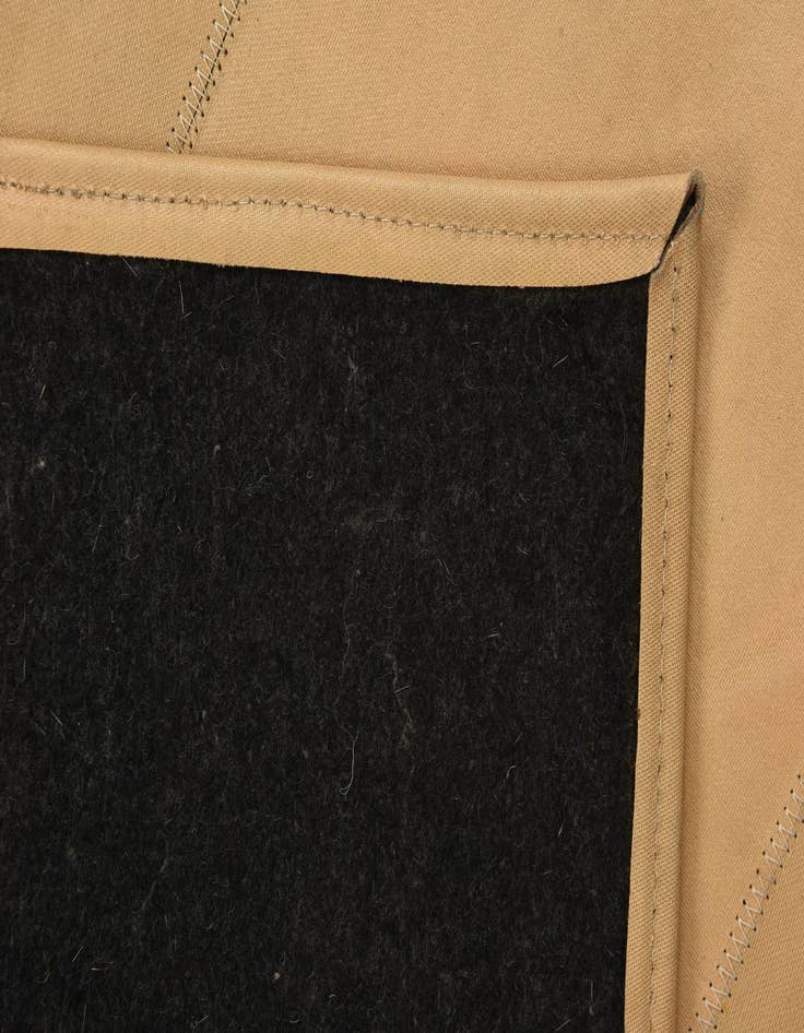 Detail image of 2' 1 x 3' 1 Cowhide Leather Rug