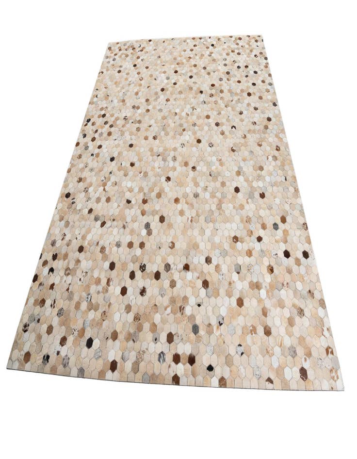 Detail image of 8' x 10' Cowhide Leather Rug