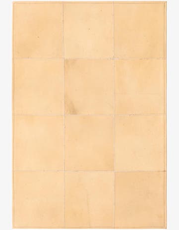 2' 1 x 3' 1 Cowhide Leather Rug