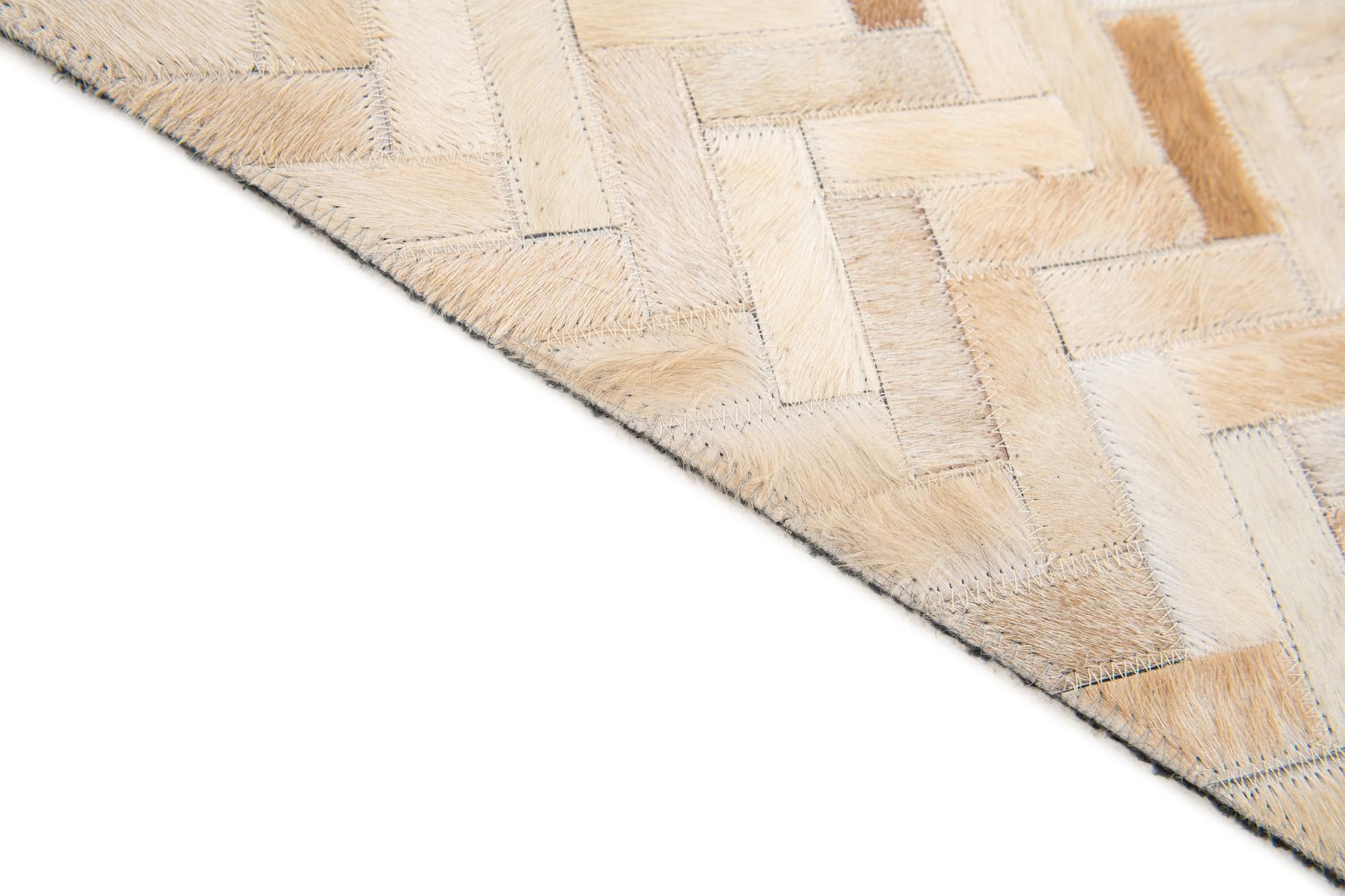 4' 10 x 7' 10 Cowhide Stocks Rug
