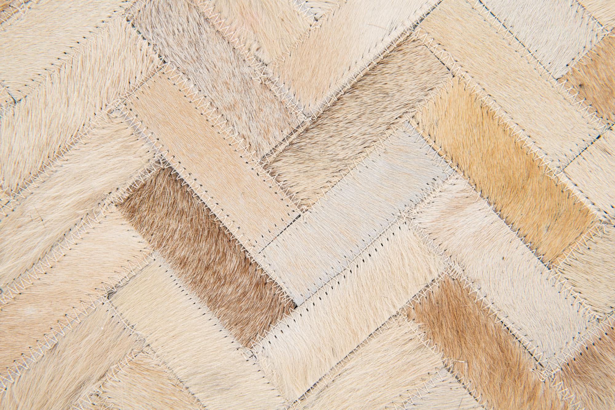 4' 10 x 7' 10 Cowhide Stocks Rug