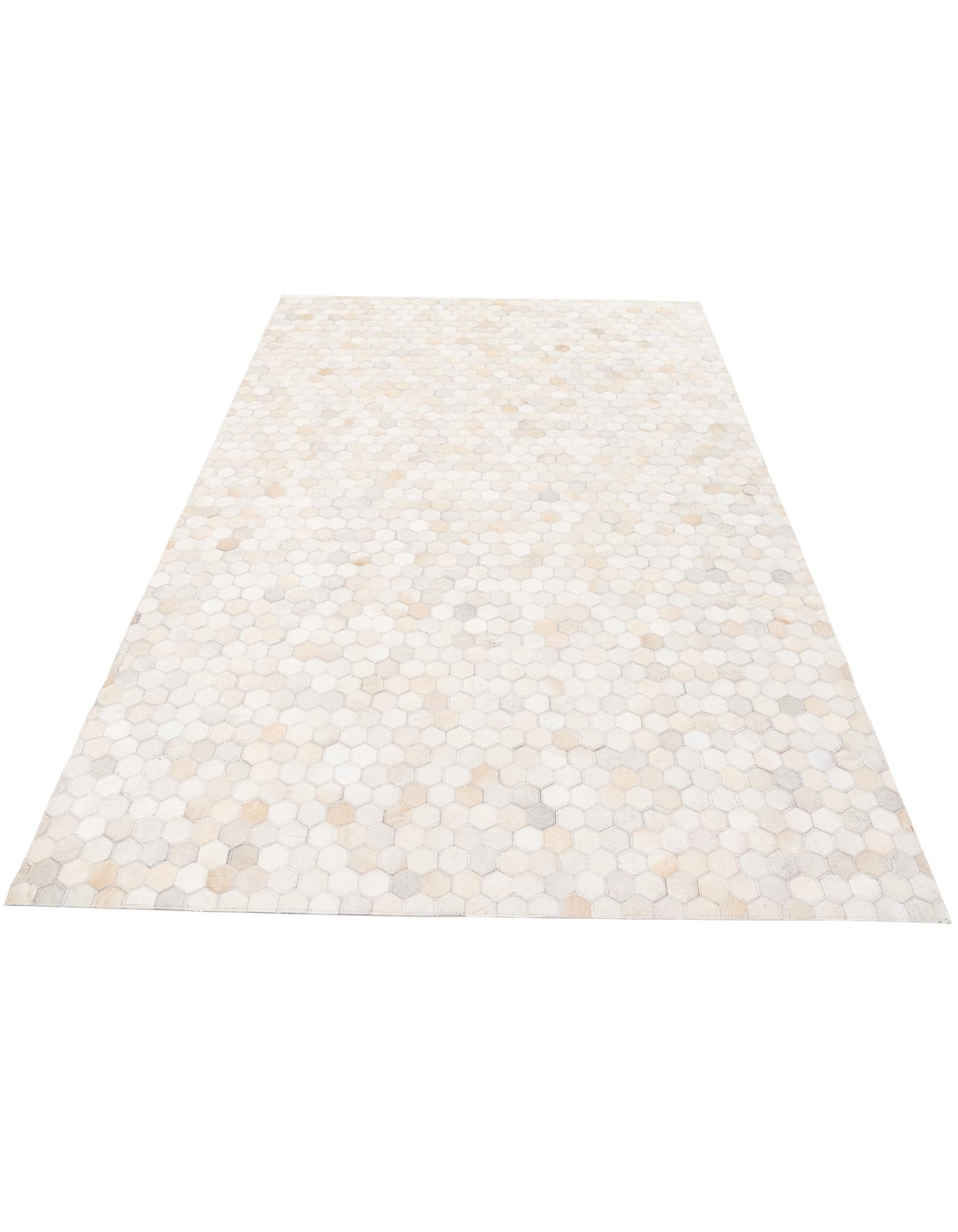 5' x 7' 8 Cowhide Stocks Rug