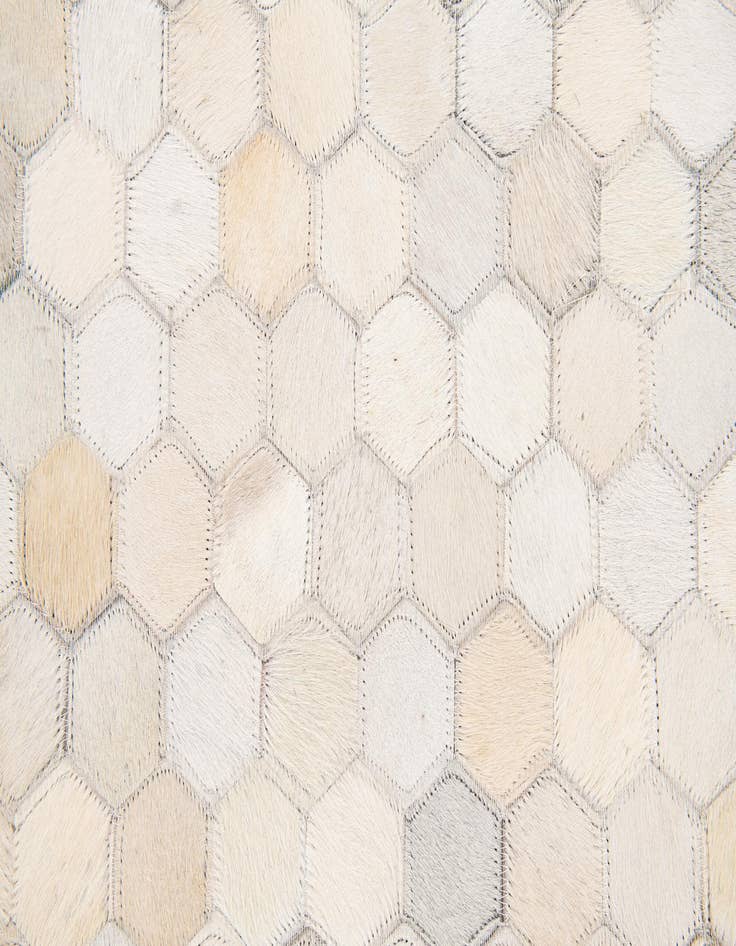 Detail image of 5' x 7' 8 Cowhide Stocks Rug