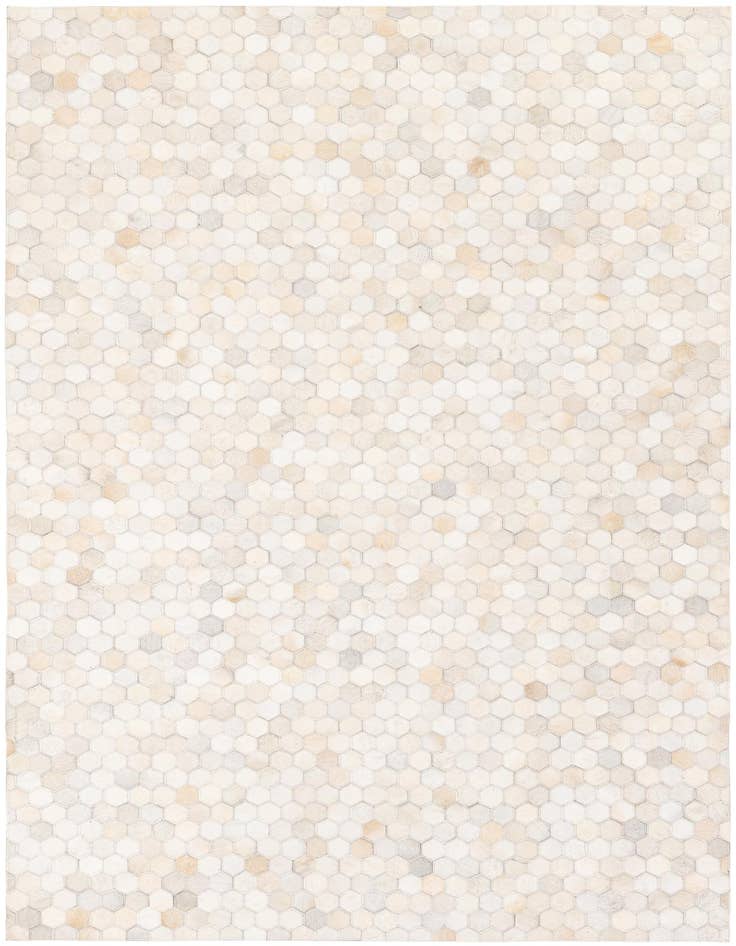 Detail image of 5' x 7' 8 Cowhide Stocks Rug