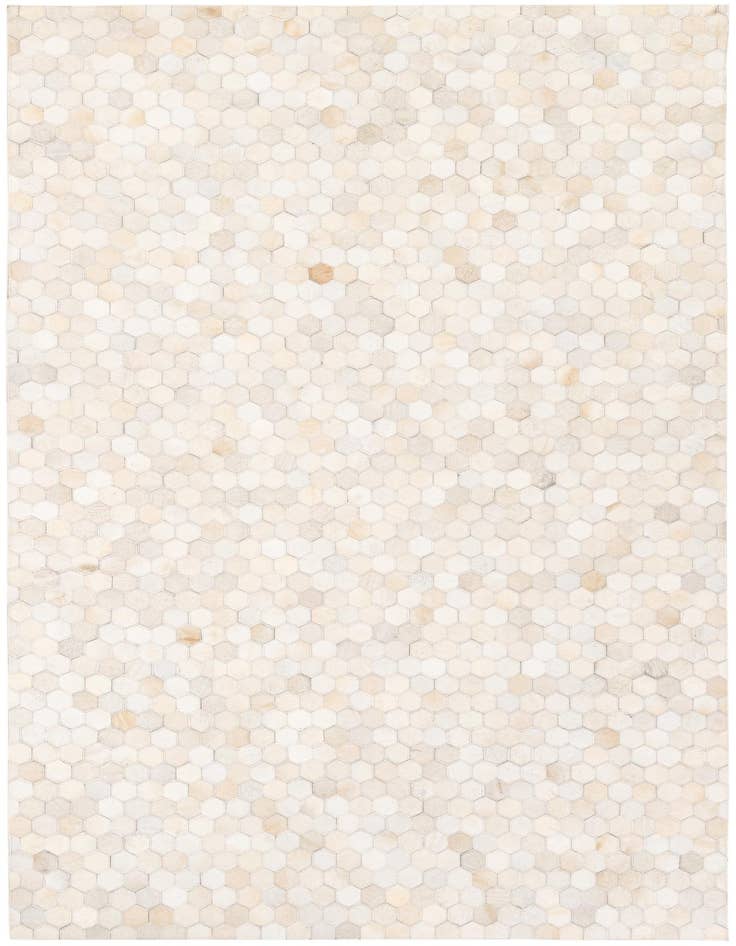 Detail image of 5' x 7' 10 Cowhide Stocks Rug