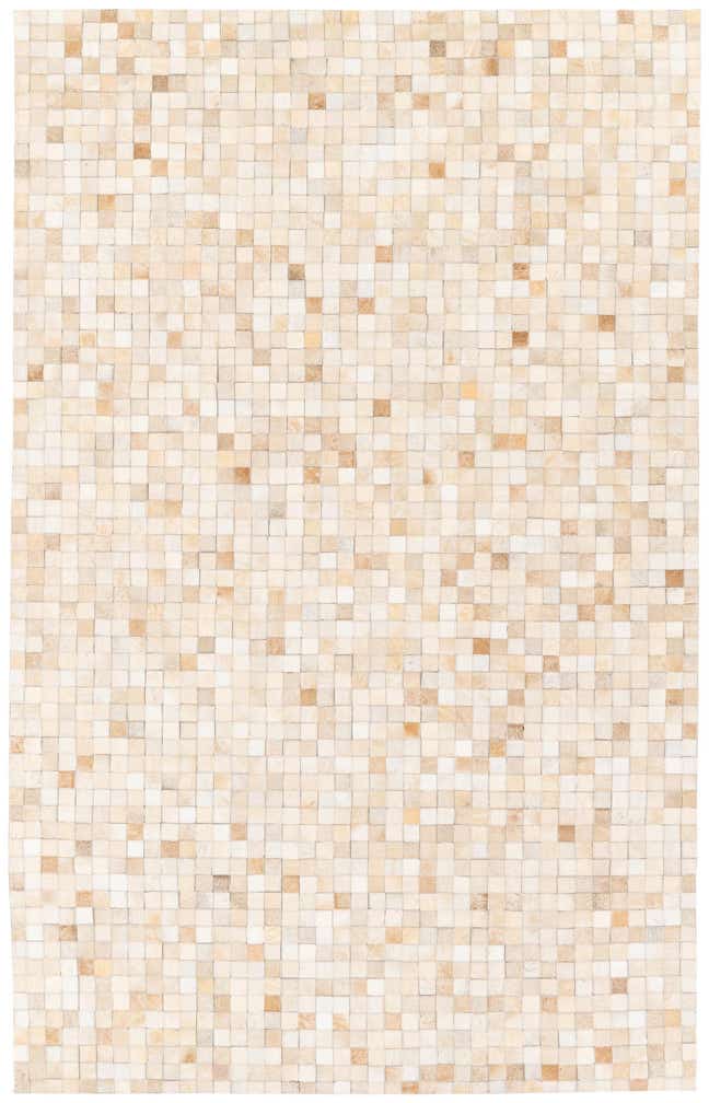 5' x 7' 11 Cowhide Stocks Rug