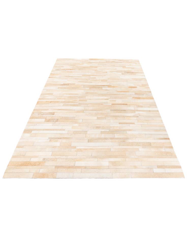 Detail image of 5' 1 x 7' 11 Cowhide Stocks Rug