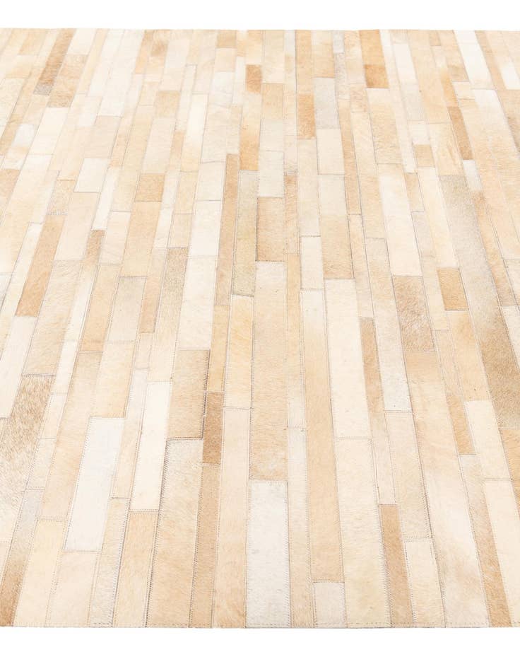 Detail image of 5' 1 x 7' 11 Cowhide Stocks Rug