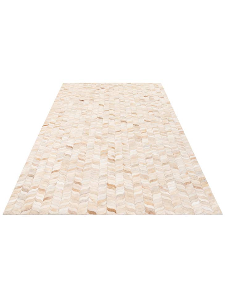 Detail image of 5' 8 x 7' 10 Cowhide Stocks Rug