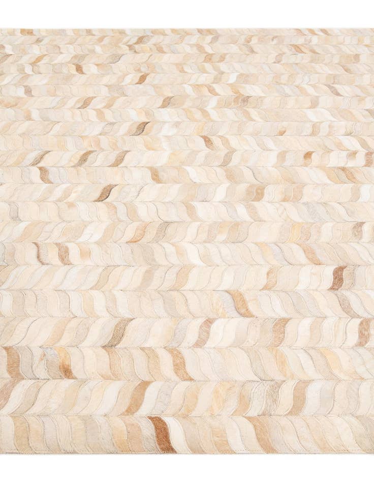 Detail image of 5' 8 x 7' 10 Cowhide Stocks Rug