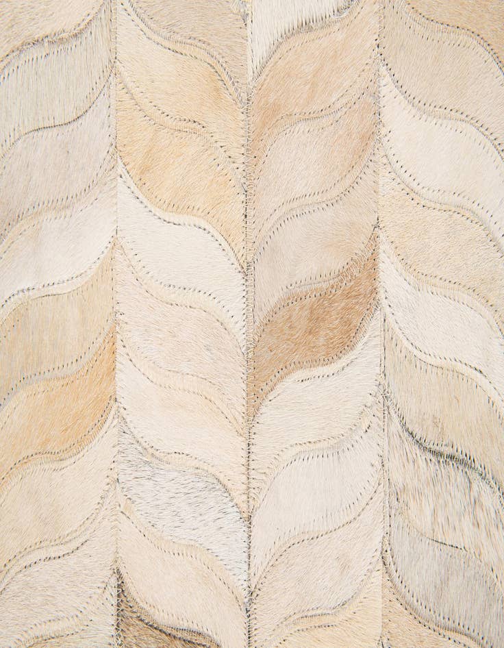 Detail image of 5' 8 x 7' 10 Cowhide Stocks Rug
