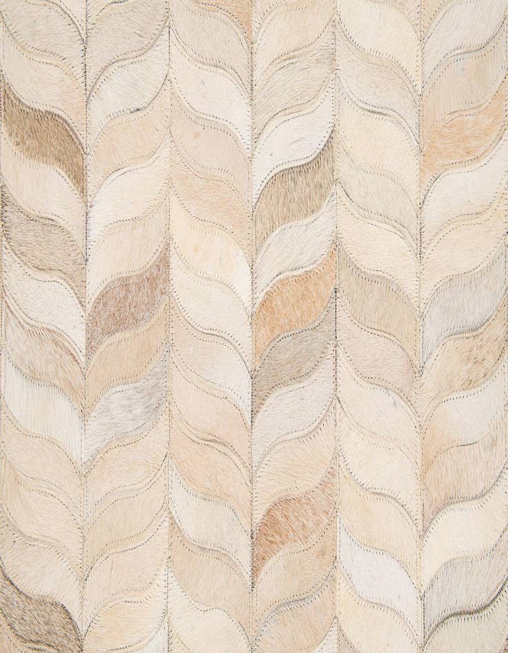 Detail image of 5' 8 x 7' 10 Cowhide Stocks Rug