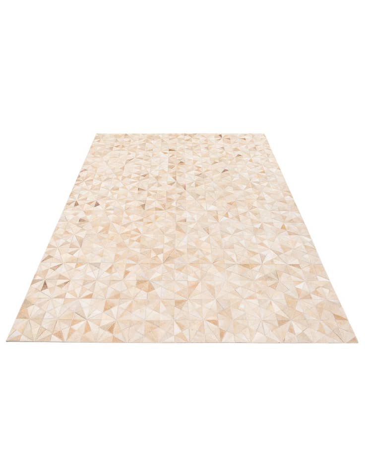 Detail image of 5' 9 x 7' 8 Cowhide Stocks Rug