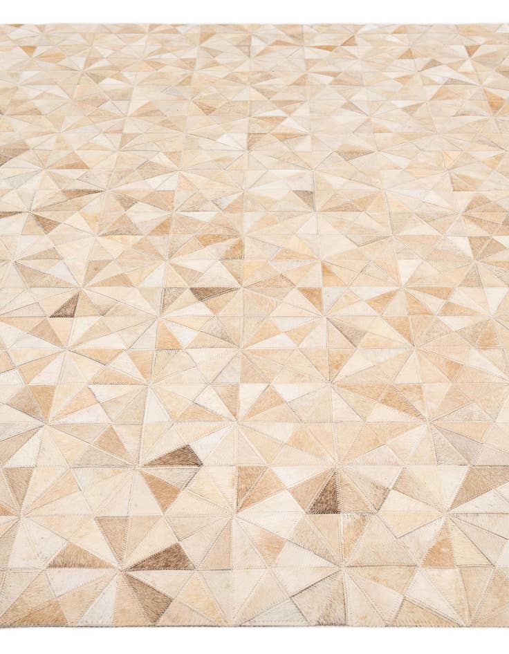 Detail image of 5' 9 x 7' 8 Cowhide Stocks Rug