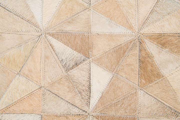 5' 9 x 7' 8 Cowhide Stocks Rug