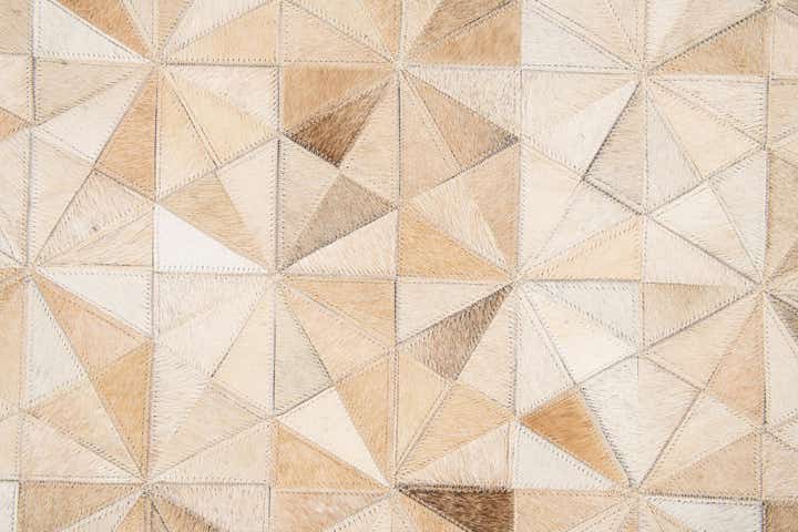 5' 9 x 7' 8 Cowhide Stocks Rug