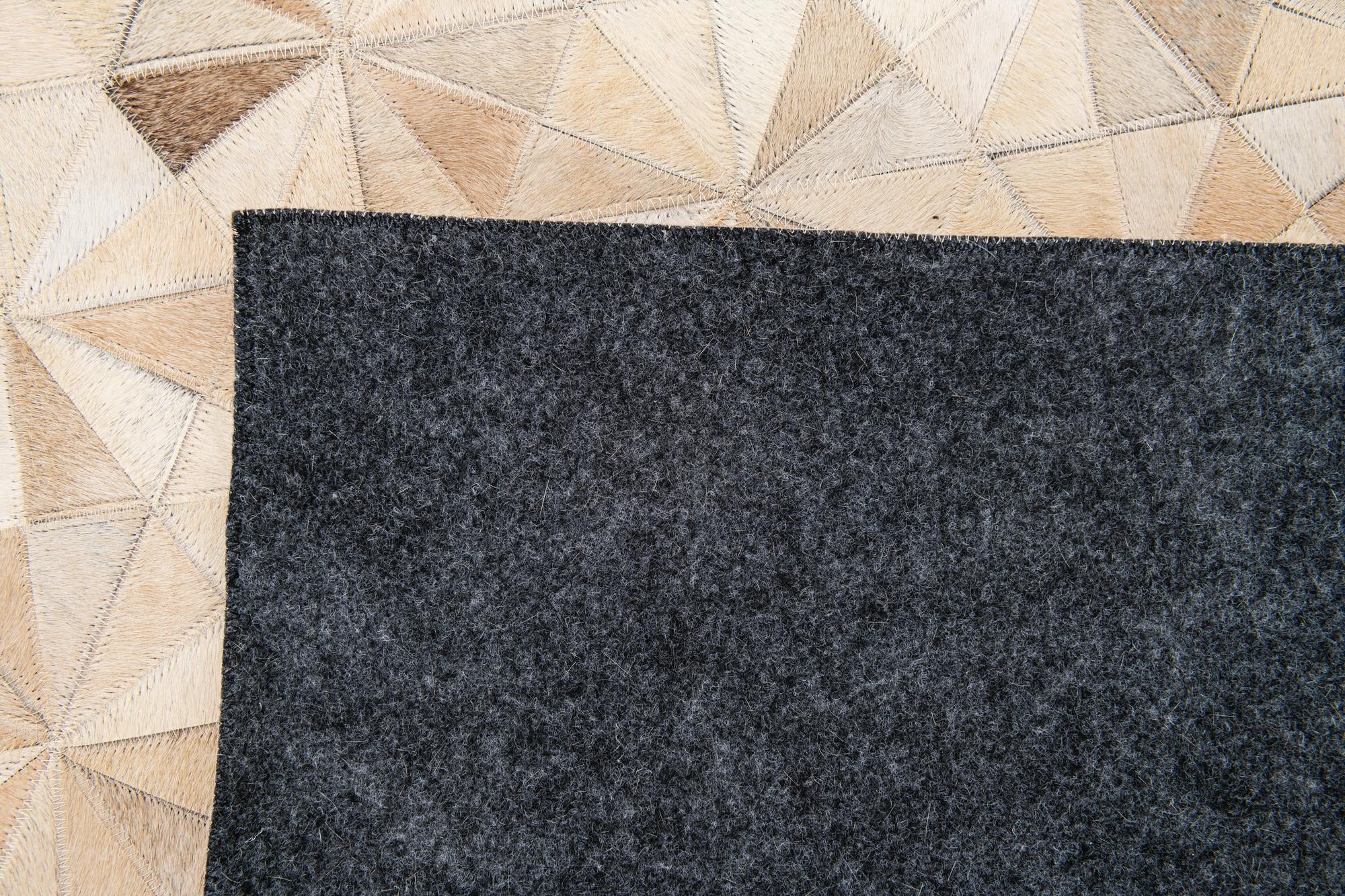5' 9 x 7' 8 Cowhide Stocks Rug