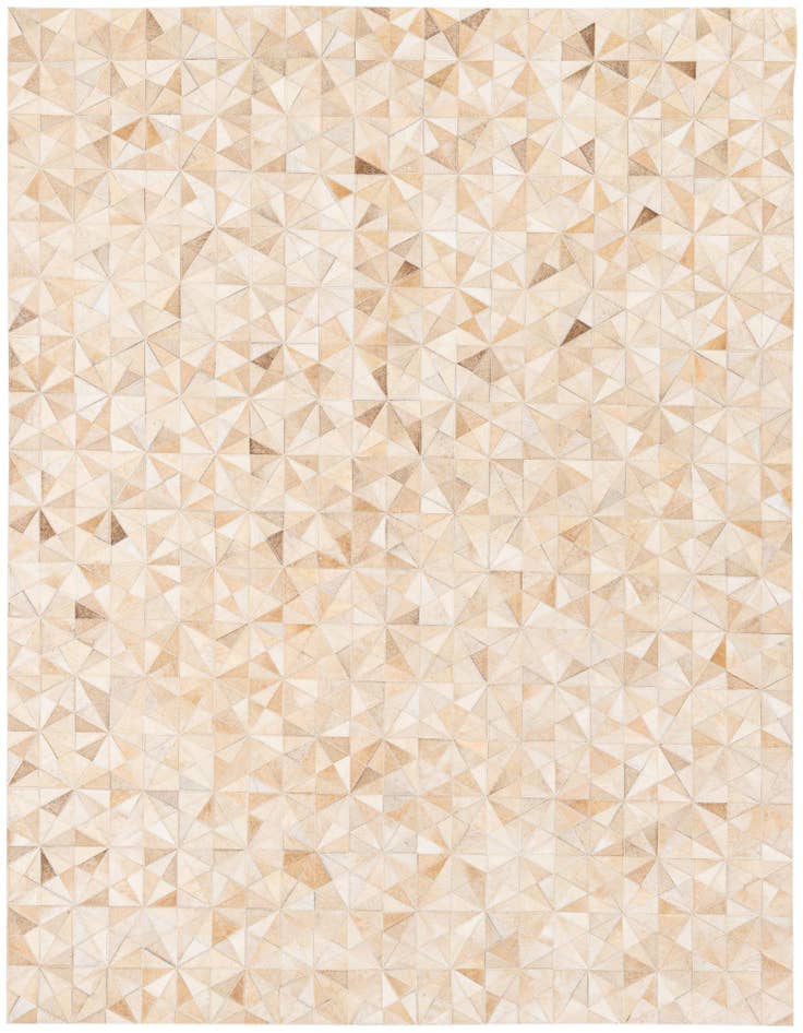 Detail image of 5' 9 x 7' 8 Cowhide Stocks Rug