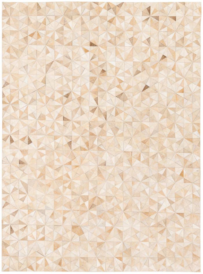 Detail image of 5' 9 x 7' 8 Cowhide Stocks Rug