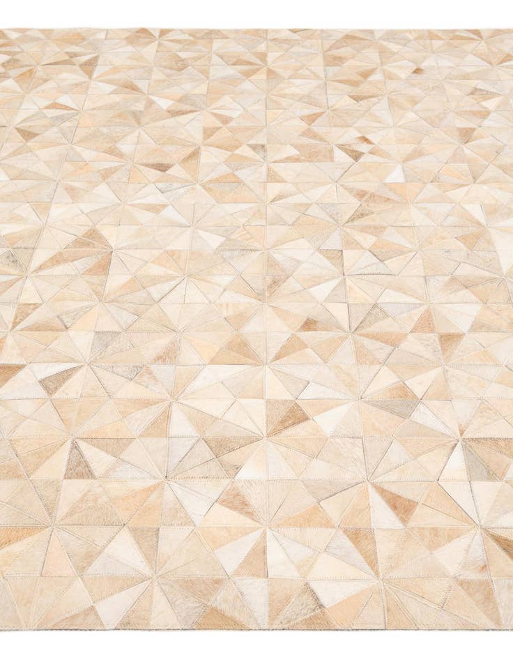 Detail image of 5' 8 x 7' 11 Cowhide Stocks Rug