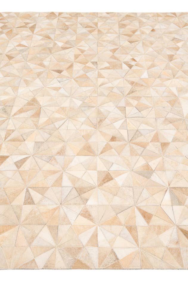Detail image of 5' 8 x 7' 11 Cowhide Stocks Rug