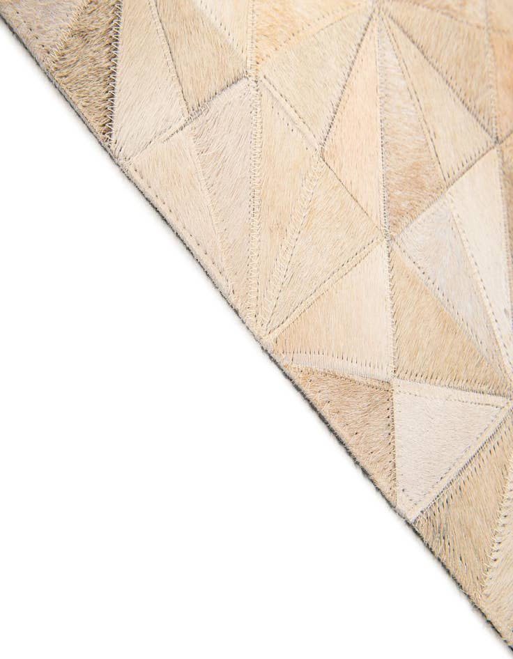 Detail image of 5' 8 x 7' 11 Cowhide Stocks Rug