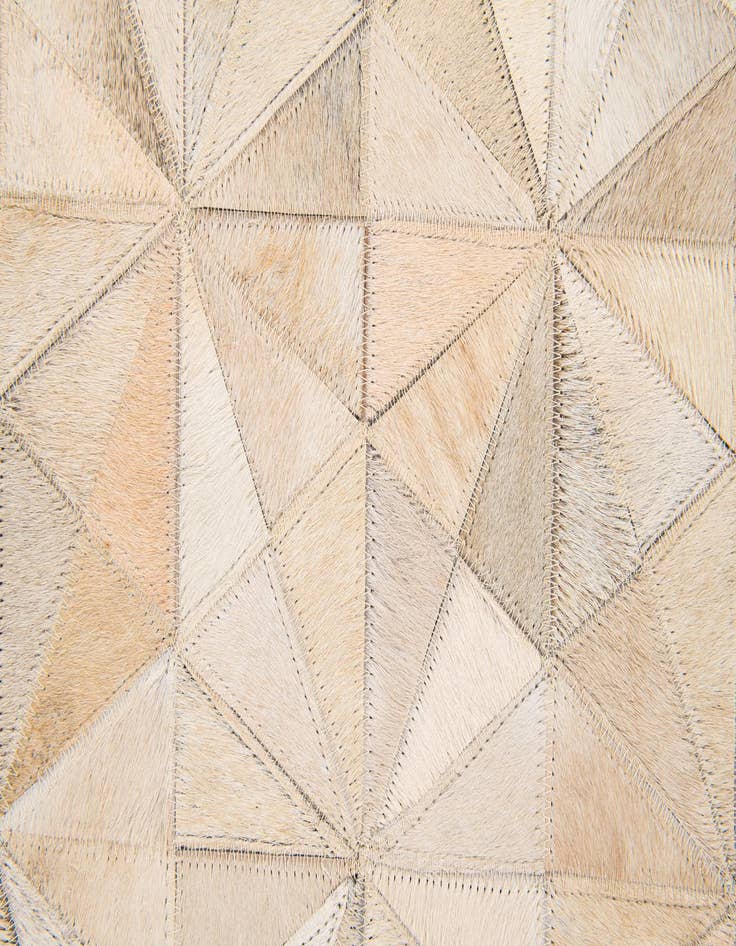 Detail image of 5' 8 x 7' 11 Cowhide Stocks Rug