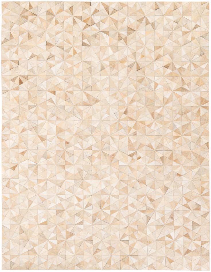 Detail image of 5' 8 x 7' 11 Cowhide Stocks Rug