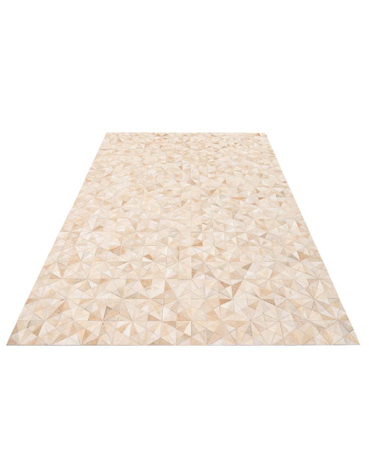 Detail image of 5' 8 x 7' 10 Cowhide Stocks Rug