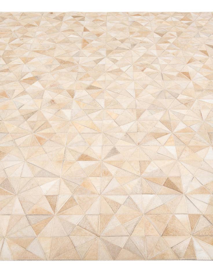 Detail image of 5' 8 x 7' 10 Cowhide Stocks Rug