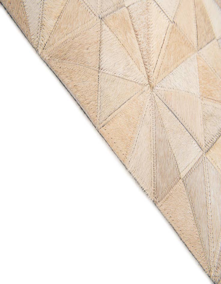 Detail image of 5' 8 x 7' 10 Cowhide Stocks Rug