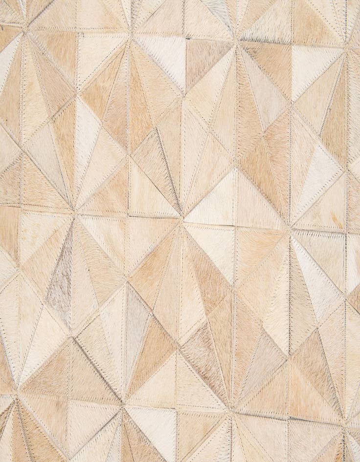 Detail image of 5' 8 x 7' 10 Cowhide Stocks Rug