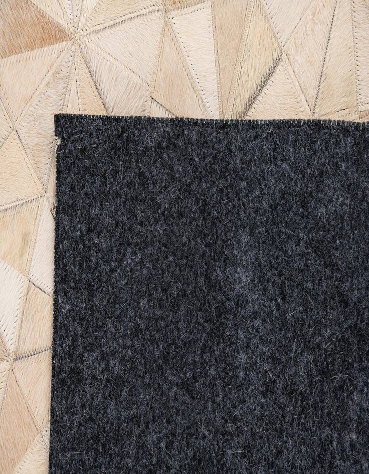 Detail image of 5' 8 x 7' 10 Cowhide Stocks Rug