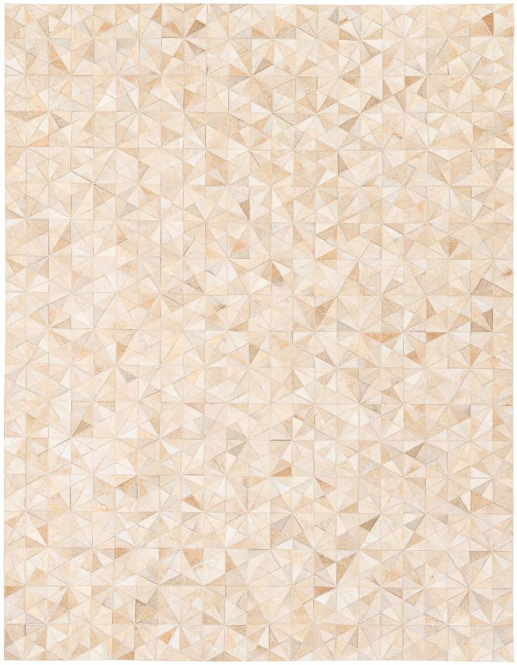 Detail image of 5' 8 x 7' 10 Cowhide Stocks Rug