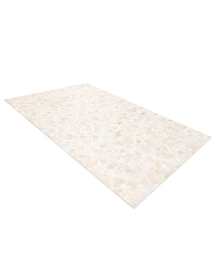 Detail image of 4' 10 x 7' 10 Cowhide Stocks Rug
