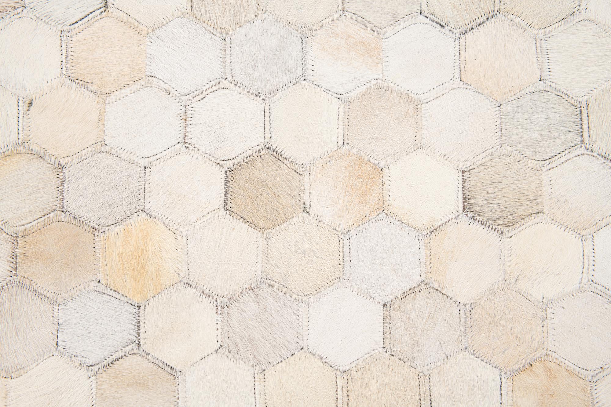 4' 10 x 7' 10 Cowhide Stocks Rug