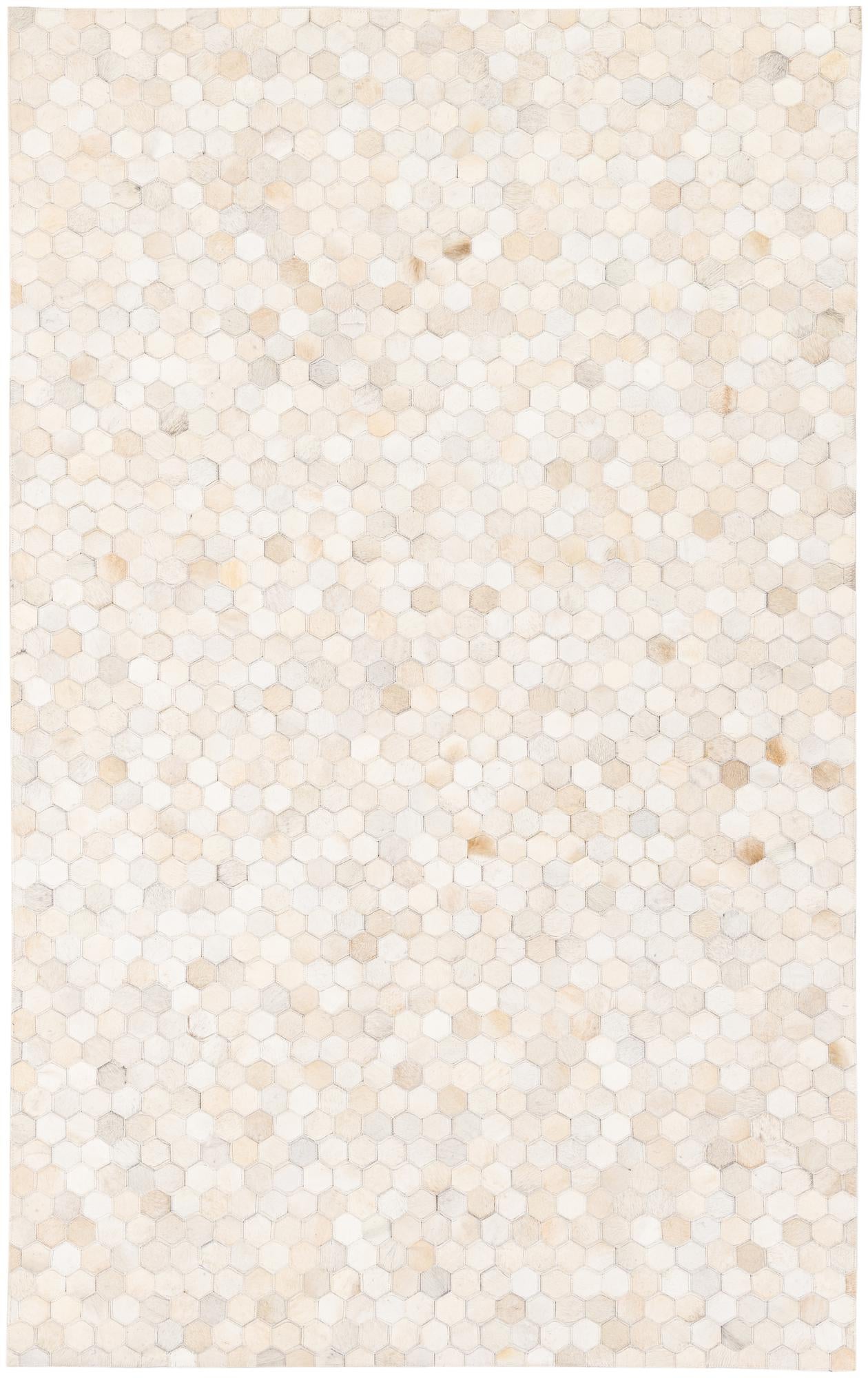 4' 10 x 7' 10 Cowhide Stocks Rug