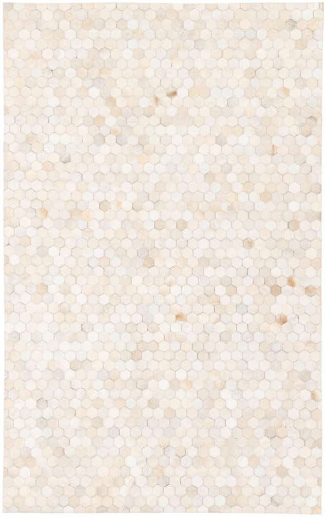 4' 10 x 7' 10 Cowhide Stocks Rug