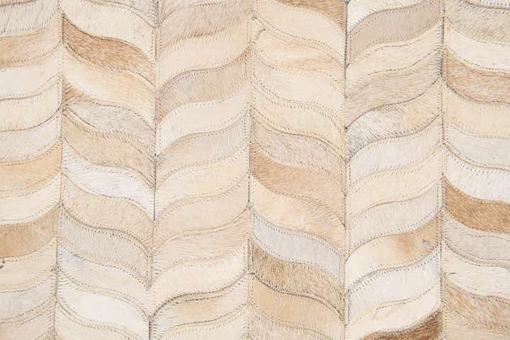 4' x 5' 11 Cowhide Stocks Rug