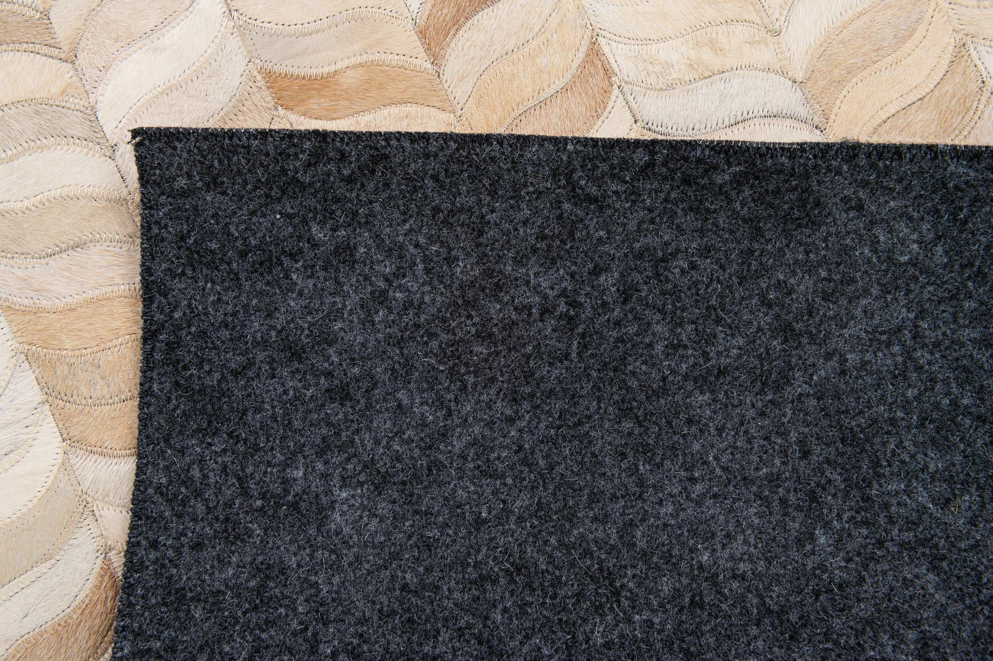 4' x 5' 11 Cowhide Stocks Rug