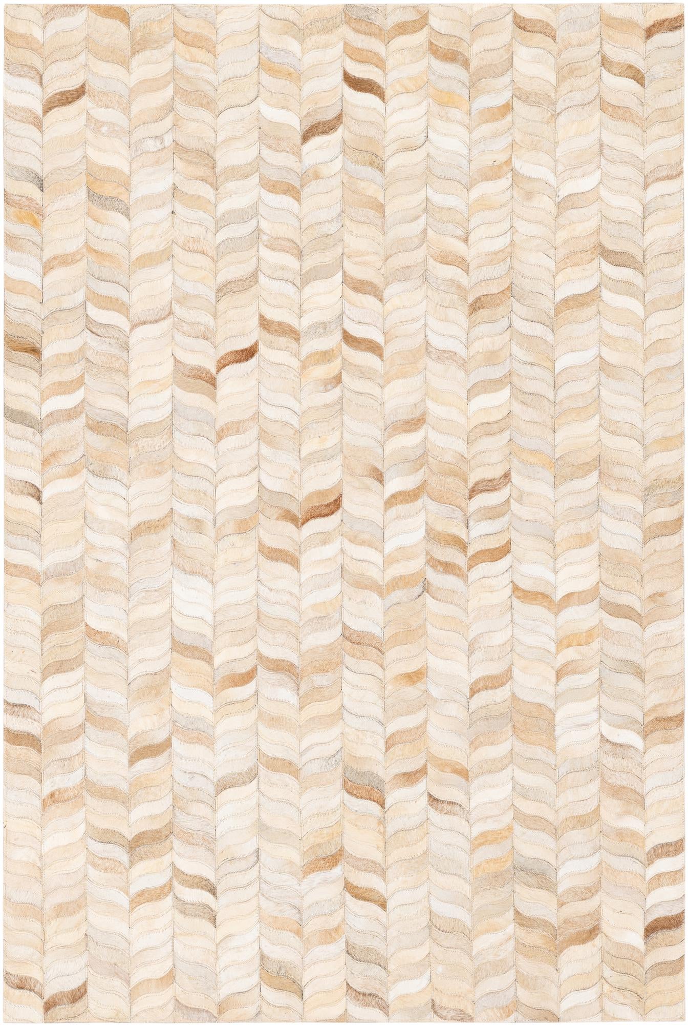 4' x 5' 11 Cowhide Stocks Rug