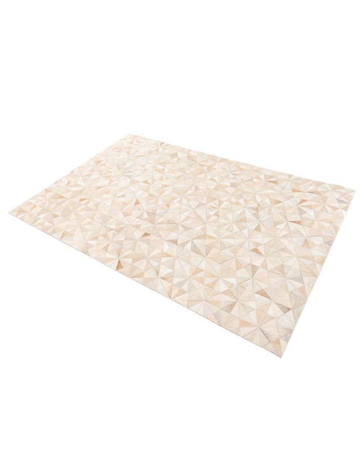 3' 11 x 6' Cowhide Stocks Rug