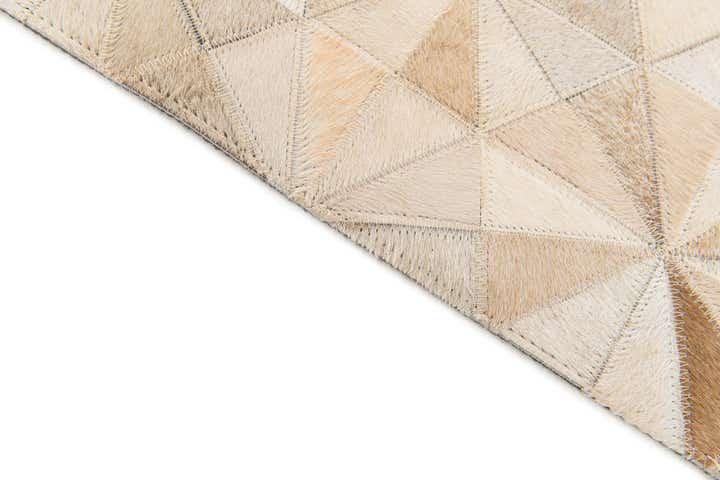 3' 11 x 6' Cowhide Stocks Rug