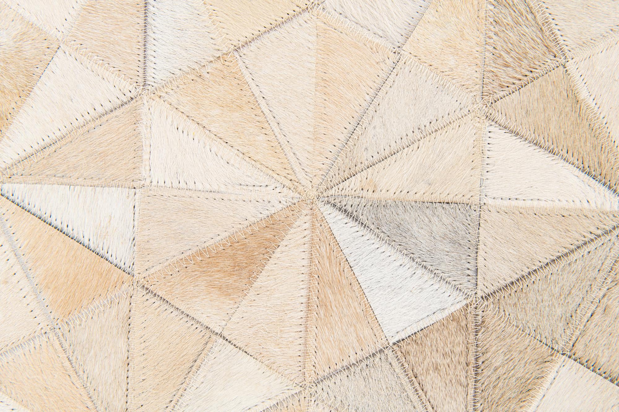 3' 11 x 6' Cowhide Stocks Rug